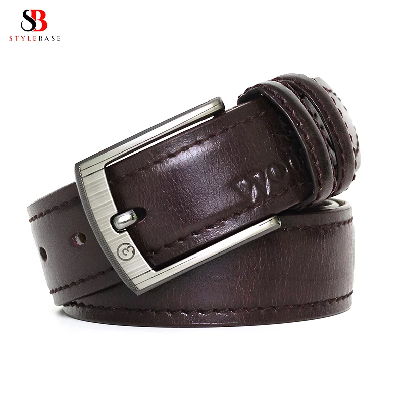 BA71 Woodland Genuine Leather Belt for Men