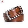 BA72 Woodland Genuine Leather Belt for Men