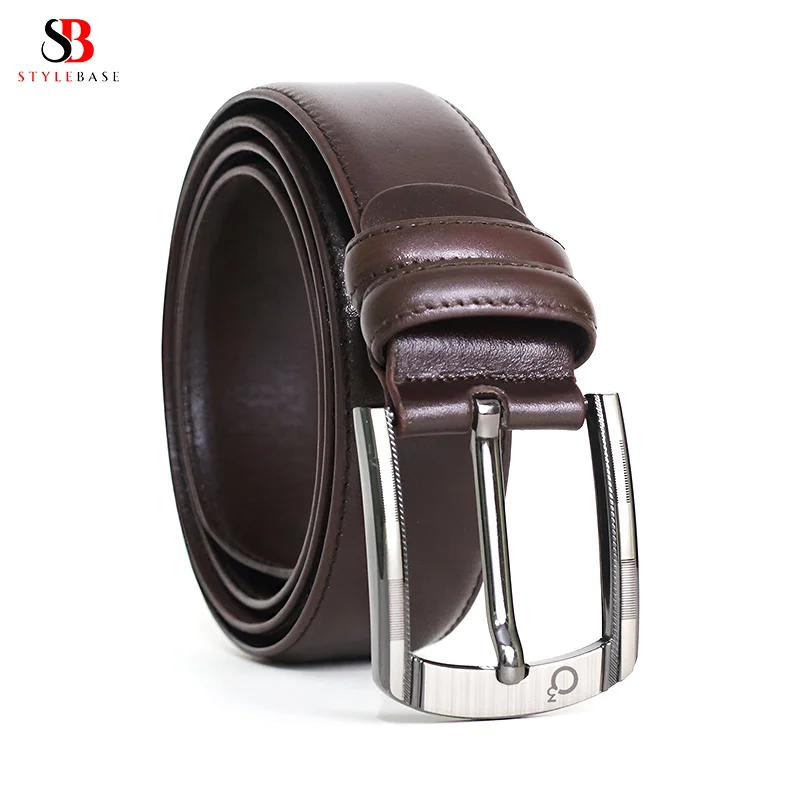 BC02 O3 Genuine Leather Belt for Men