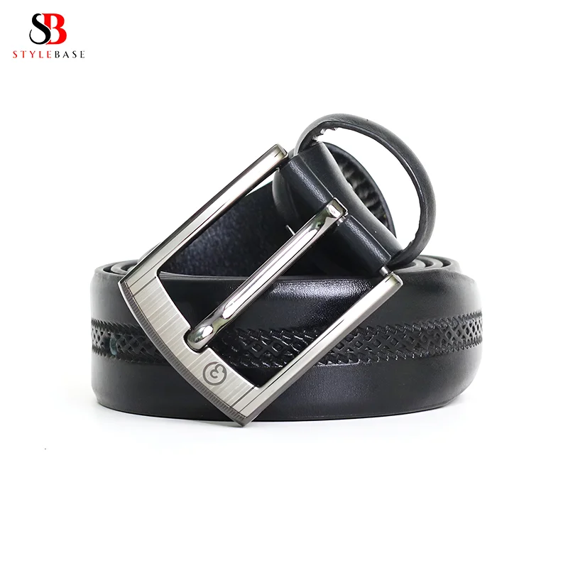 BCD8 O3 Genuine Leather Belt for Men - Image 3