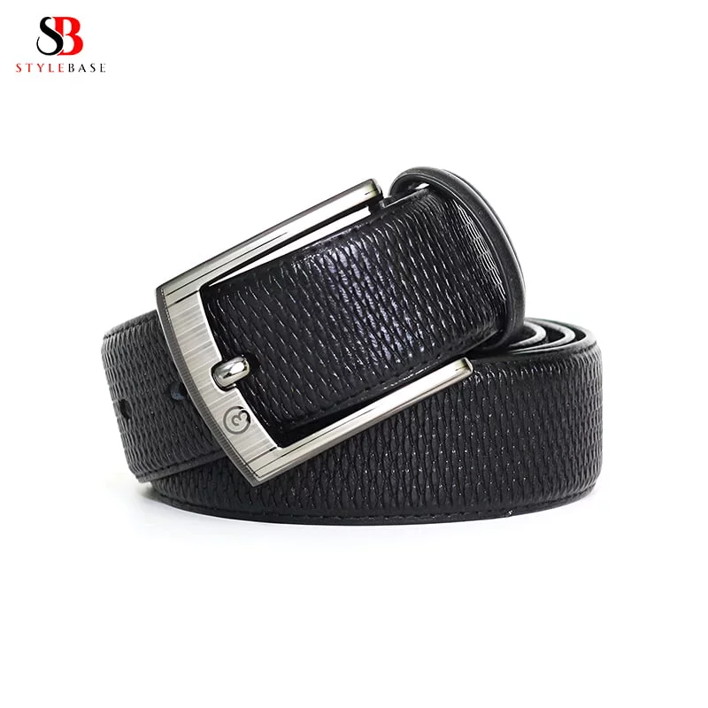 BCD9 O3 Genuine Leather Belt for Men