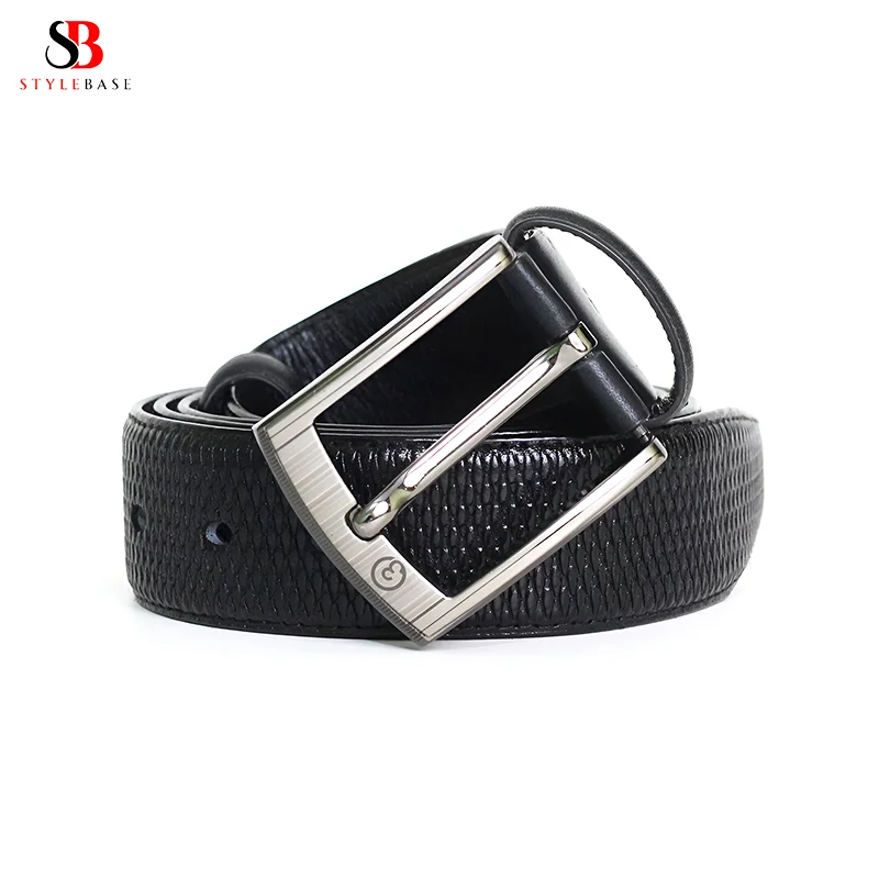 BCD9 O3 Genuine Leather Belt for Men - Image 3
