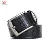 BCR1 O3 Crocodile Pattern Belt for Men