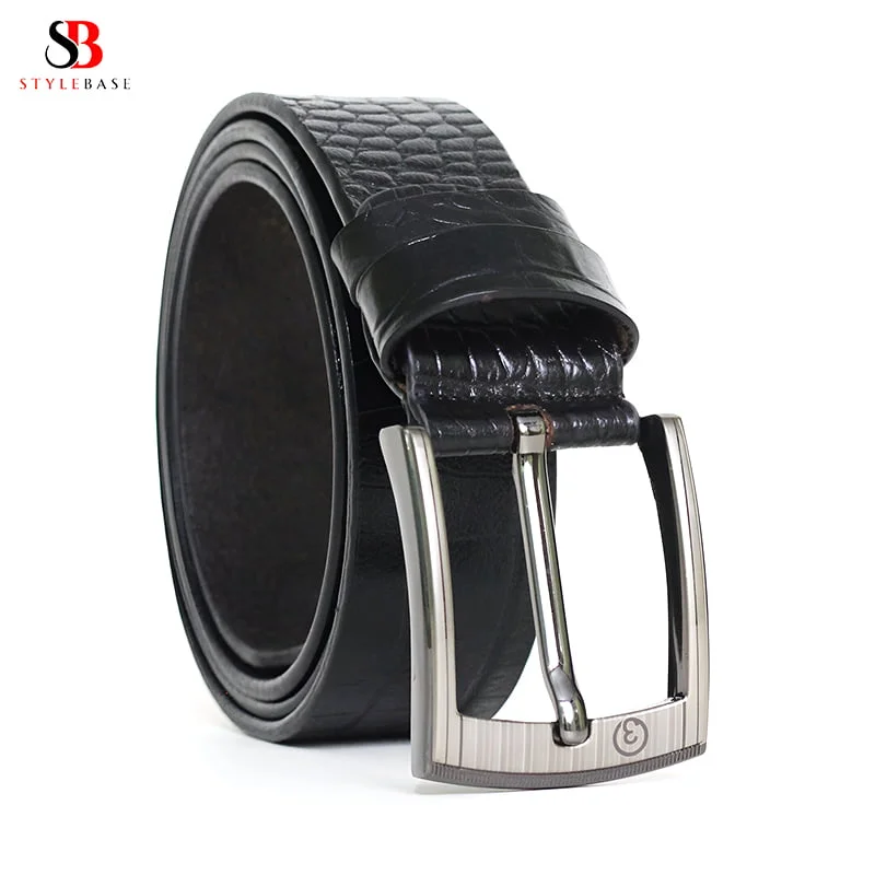 BCR1 O3 Crocodile Pattern Belt for Men - Image 2