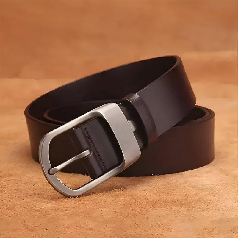 BDB2 Premium Buckle Genuine Leather Belt for Men