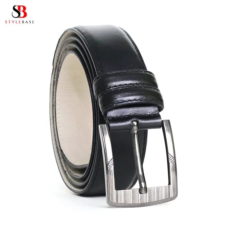 BFM1 Formal 1″ Genuine Leather Belt for Men - Image 3