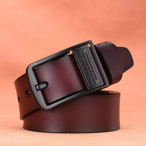 BPB2 Premium Buckle Genuine Leather Belt for Men