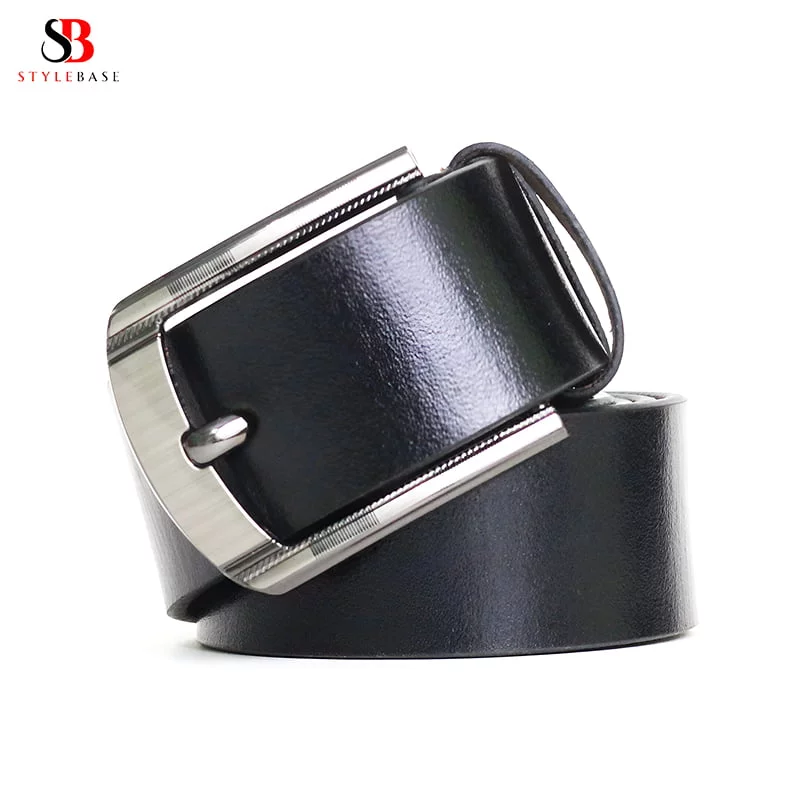 B101 3-Piece Genuine Leather Belt Bundle Offer - Image 7
