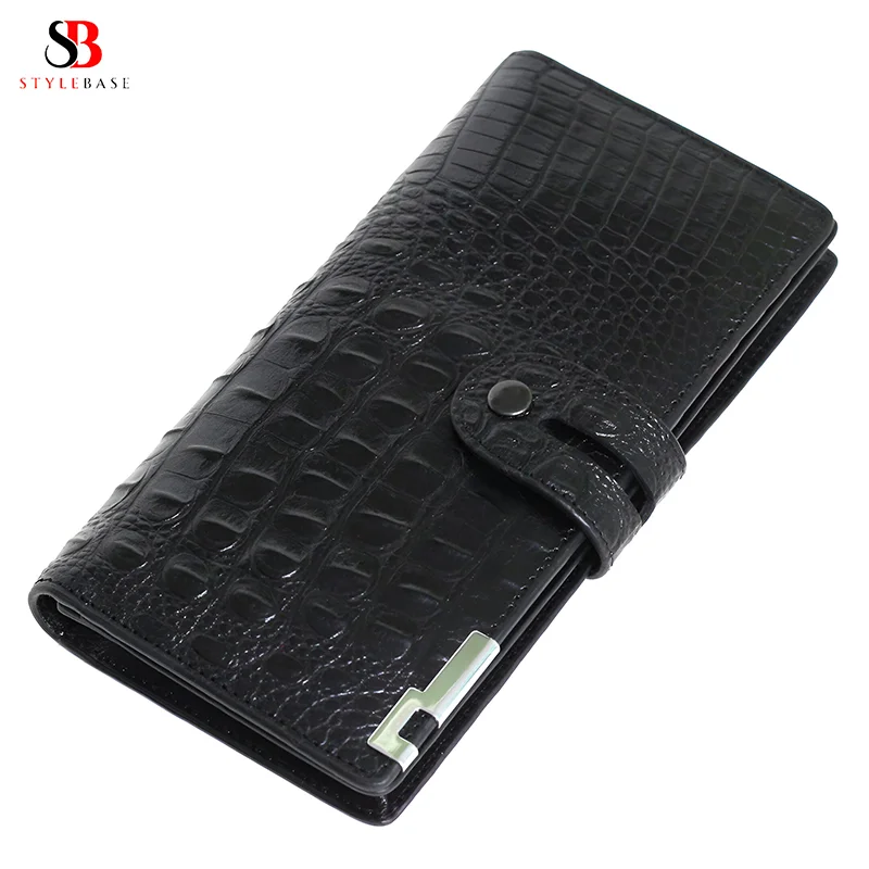 LWCR1 Premium Crocodile Long Wallet - Image 3