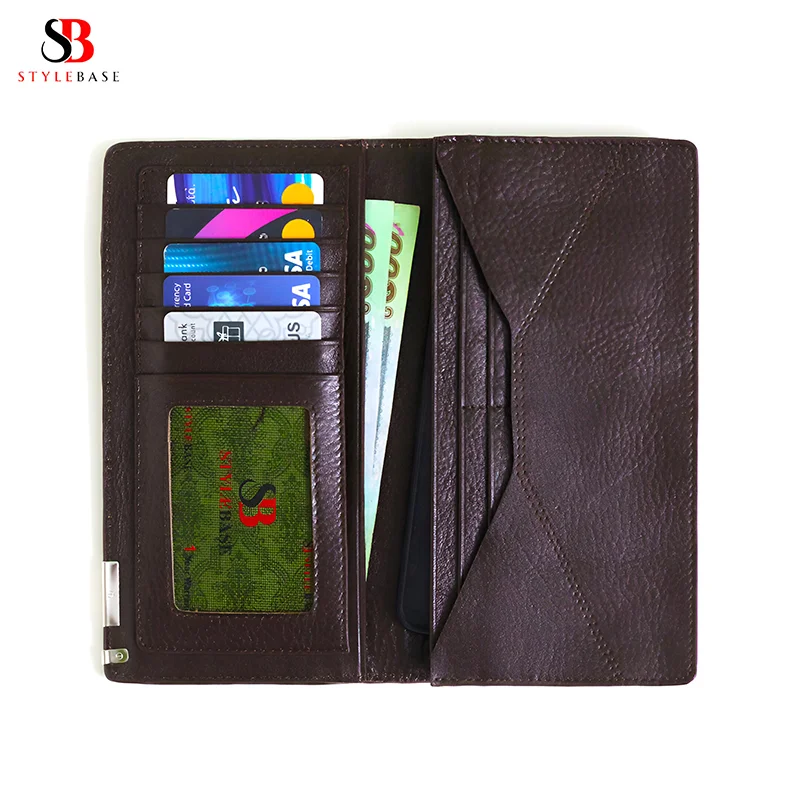 LWMN2 Premium Genuine Leather Long Wallet - Image 2