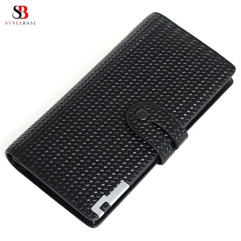 LWPT1 Premium Braided Pattern Long Wallet