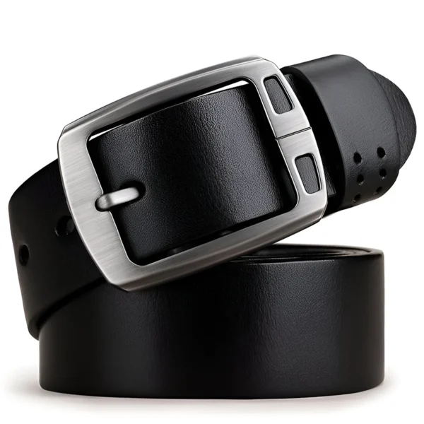 BPB3 Premium Buckle Genuine Leather Belt for Men