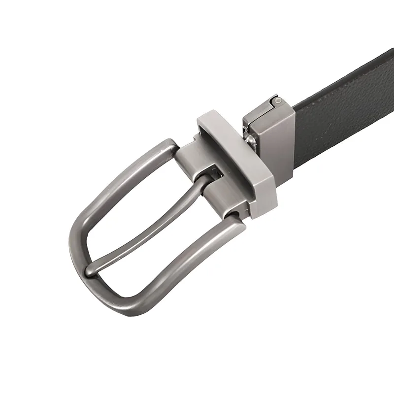 BRV2 Reversible Buckle Genuine Leather Belt for Men