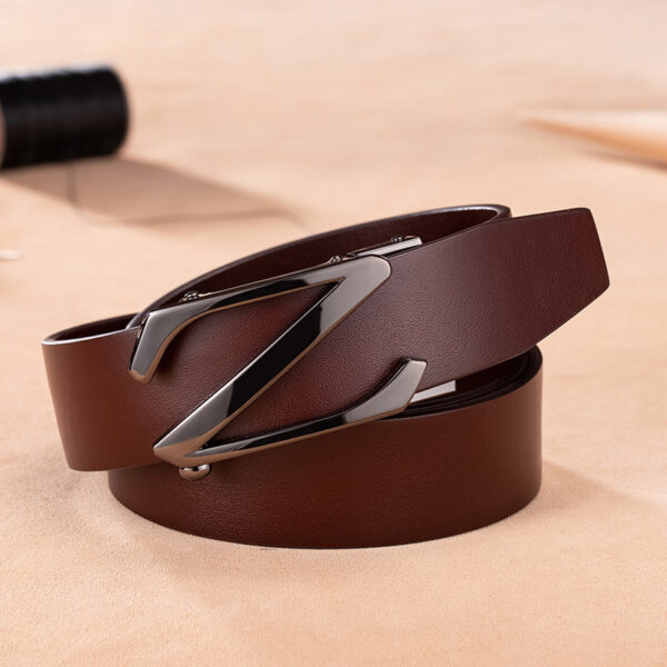 BFP6 Automatic Z Buckle Casual Belt for Men