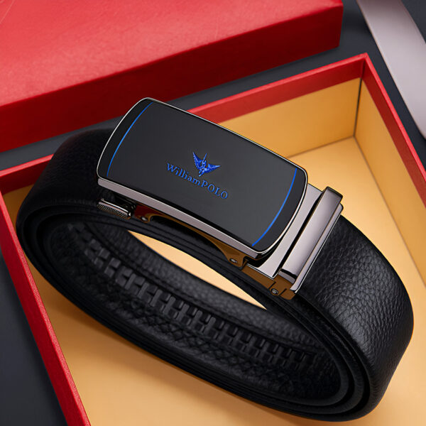BAF18 WilliamPOLO Fashionable Automatic Buckle Belt for Men