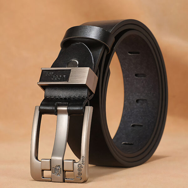 BJZ03 Jeep Zero Genuine Leather Belt for Men