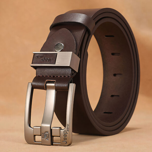 BJZ03 Jeep Zero Genuine Leather Belt for Men