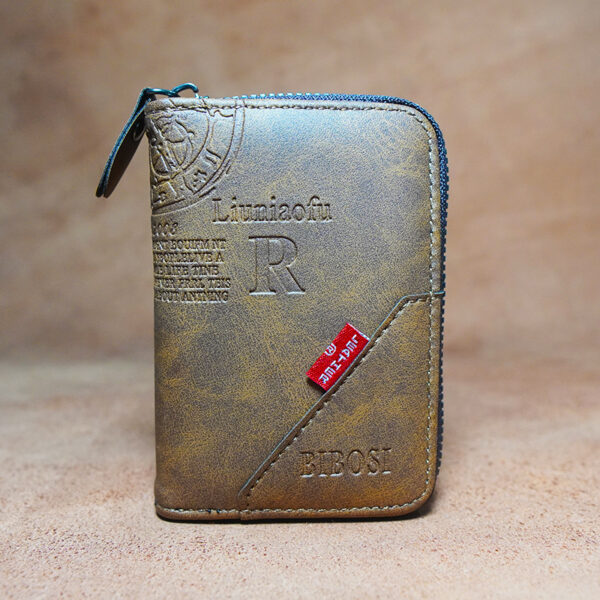 CHA01 Premium Leather Mini Card Holder Wallet