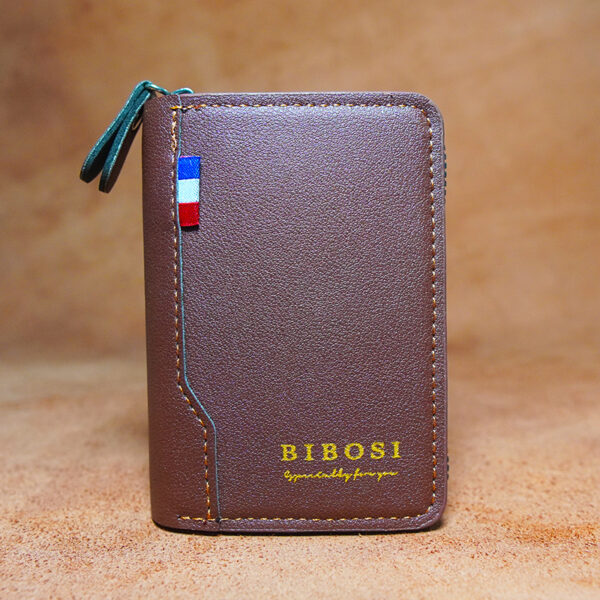 CHA01 Premium Leather Mini Card Holder Wallet