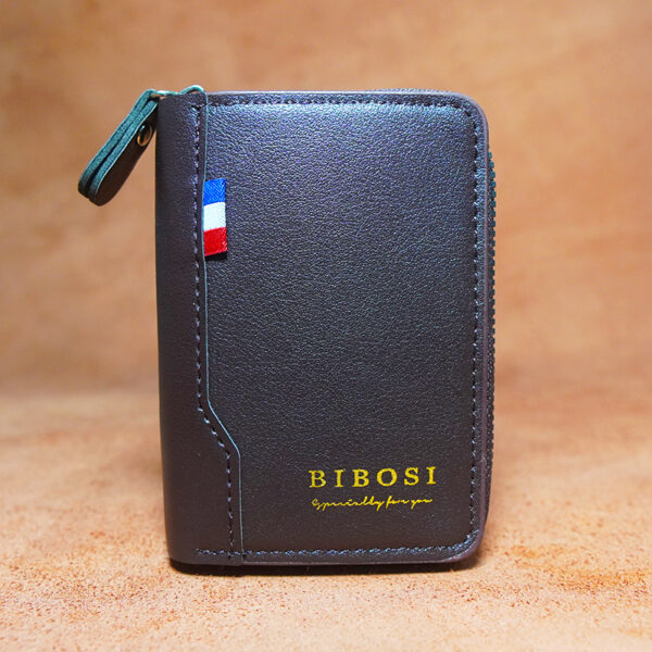 CHA01 Premium Leather Mini Card Holder Wallet