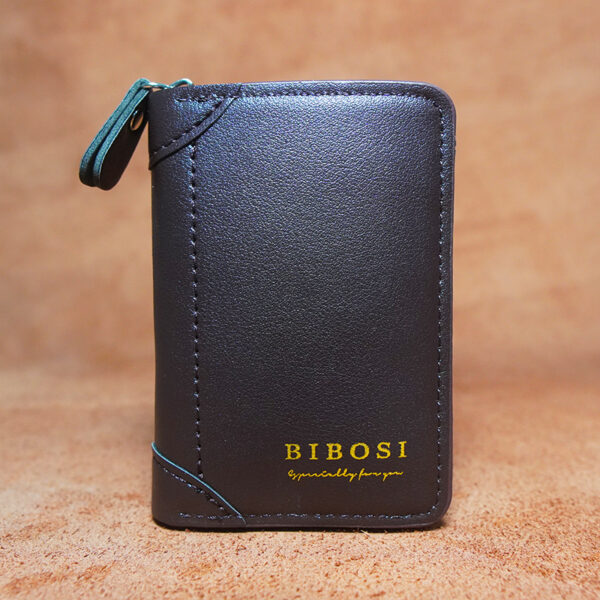 CHA01 Premium Leather Mini Card Holder Wallet