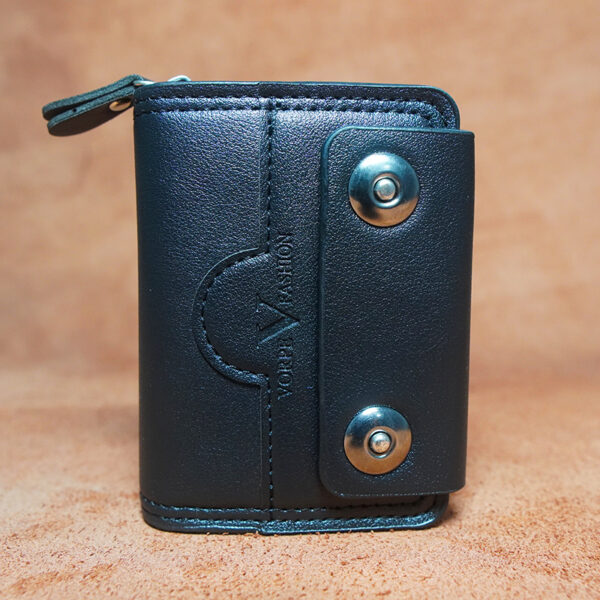 CHA02 Premium Leather Magnetic Card Holder Wallet