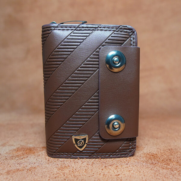 CHA02 Premium Leather Magnetic Card Holder Wallet