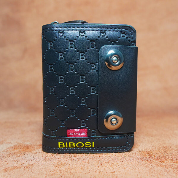 CHA02 Premium Leather Magnetic Card Holder Wallet