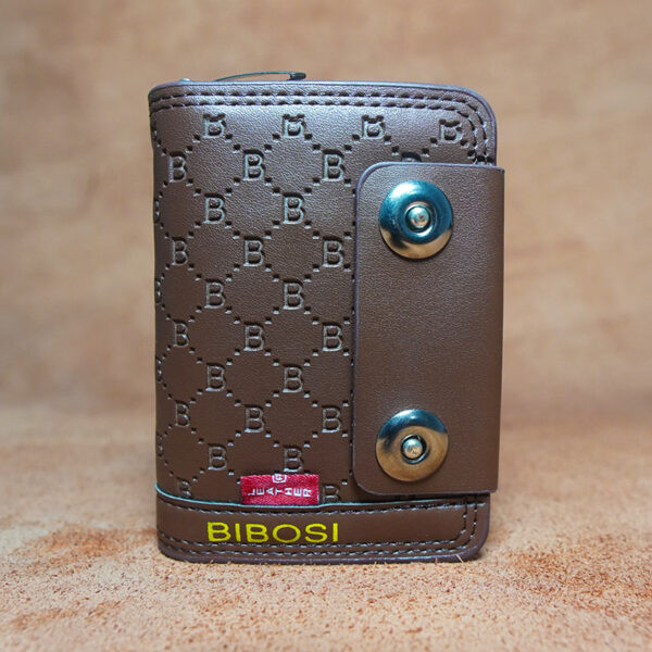 CHA02 Premium Leather Magnetic Card Holder Wallet