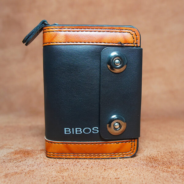 CHA02 Premium Leather Magnetic Card Holder Wallet