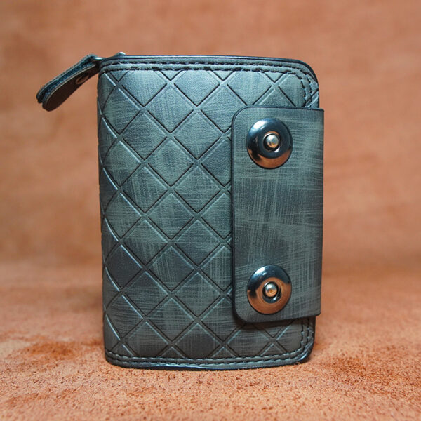 CHA02 Premium Leather Magnetic Card Holder Wallet