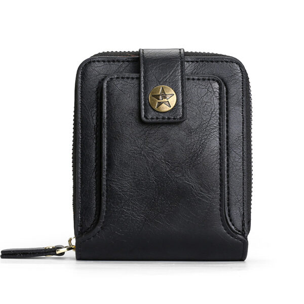SWA01 Premium PU Leather Short Wallet