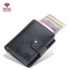 SWG01 RFID Blocking Genuine Leather Card Holder Wallet
